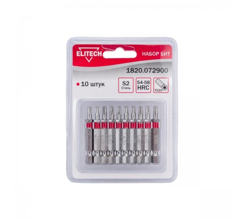 1820.072900 Бита Elitech TORX 20x50мм