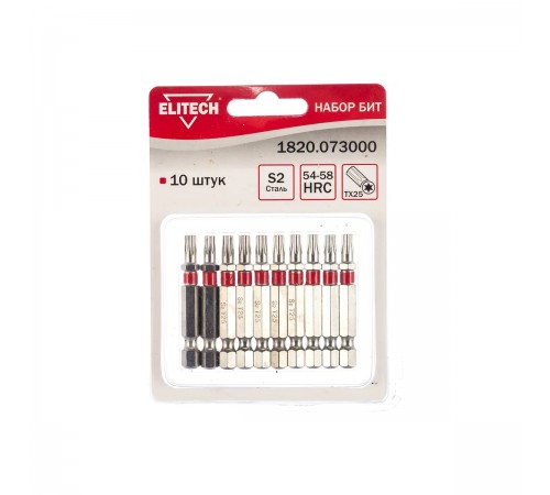1820.073000 Бита Elitech TORX 25x50мм