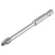 1820.104900 Сверло ELITECH по стеклу и кафелю 6*75мм HEX1/4"