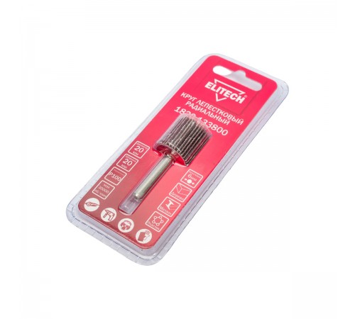 Круг лепестковый ELITECH 20x20x6мм Р100 1820.133800