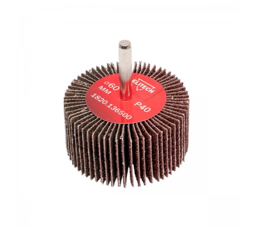 Круг лепестковый ELITECH 60х30х6 P40 1820.136500