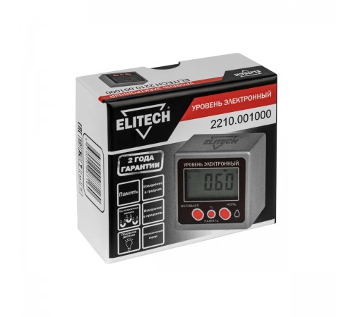 Электронный уровень ELITECH 2210.001000