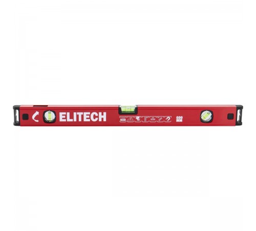 Уровень ELITECH магнитный пузырьковый 60см 320102