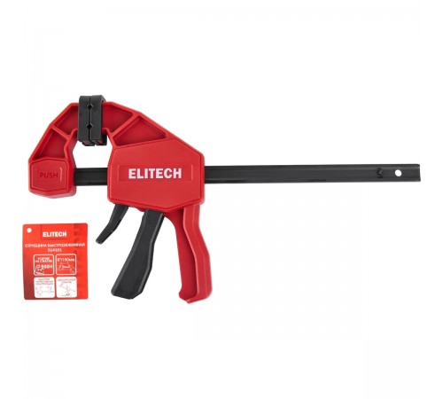 Струбцина быстрозажимная ELITECH 514101