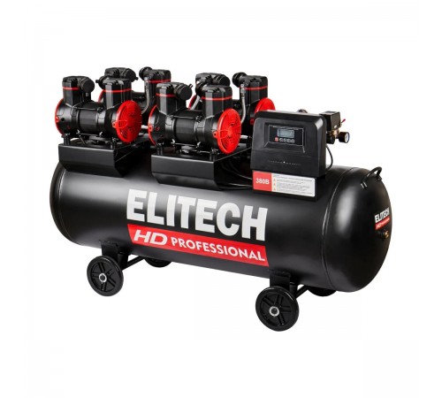 Компрессор безмасляный малошумный ELITECH ACF 1200-200S