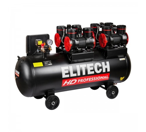 Компрессор безмасляный малошумный ELITECH ACF 1200-200S