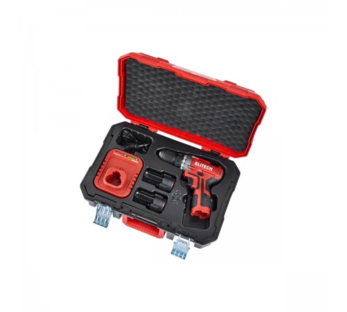 Дрель аккумуляторная Elitech ДА 12Л2 (2,0Ач)