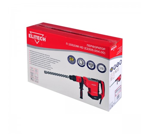 Перфоратор Elitech П 1552ЭМ HD E2205.004.00
