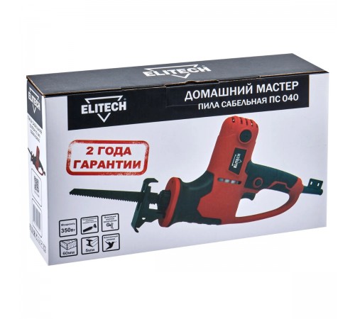 Пила сабельная ELITECH ДМ ПС 040 E2206.018.00