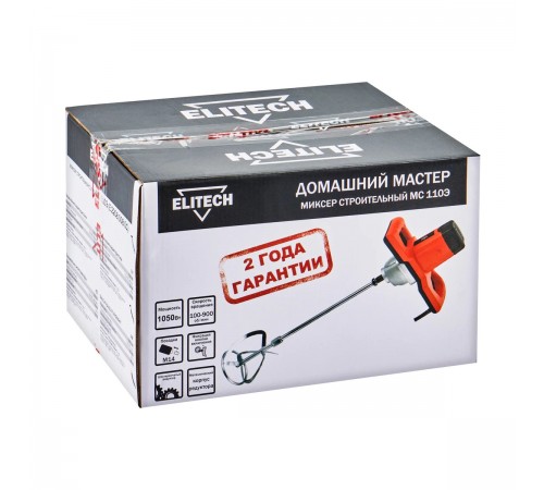 Дрель-миксер Elitech МС 110Э E2208.008.01