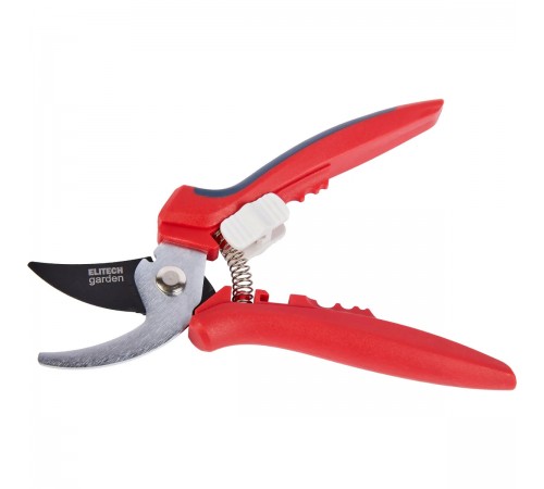 Секатор плоскостной ELITECH PB 02 с отверстиями для снятия шипов роз