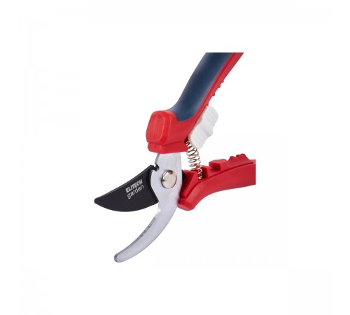 Секатор плоскостной ELITECH PB 02 с отверстиями для снятия шипов роз