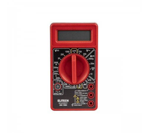 Мультиметр Elitech ММ 150Н