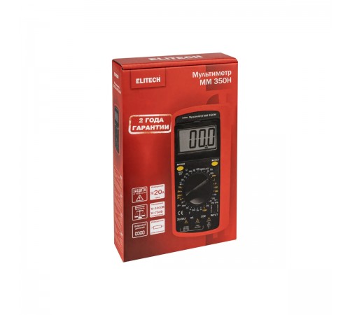 Мультиметр Elitech ММ 350Н