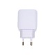 15252 Адаптер сетевой Ergolux 18Вт 1USB+1Type C 100-220B 5-9B/3A QC