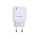 15252 Адаптер сетевой Ergolux 18Вт 1USB+1Type C 100-220B 5-9B/3A QC