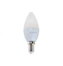 76/2/1 Лампа светодиодная Eurolux LL-E-C37-5W-230-2.7K-E14 (свеча, 5Вт, тепл., E14)