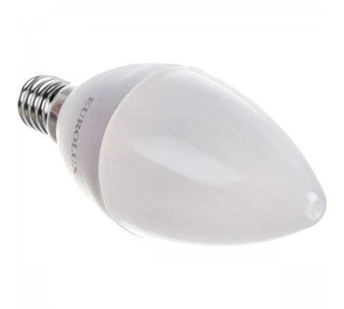 76/2/1 Лампа светодиодная Eurolux LL-E-C37-5W-230-2.7K-E14 (свеча, 5Вт, тепл., E14)