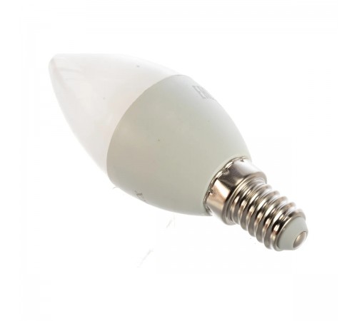 76/2/2 Лампа светодиодная Eurolux LL-E-C37-6W-230-2.7K-E14 (свеча, 6Вт, тепл., E14)