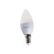 76/2/3 Лампа светодиодная Eurolux LL-E-C37-5W-230-4K-E14 (свеча, 5Вт, тепл., E14)