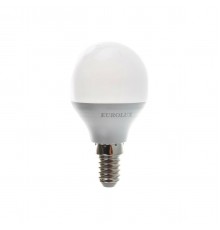 76/2/6 Лампа светодиодная Eurolux LL-E-G45-7W-230-4K-E14 (шар, 7Вт, нейтр., E14)