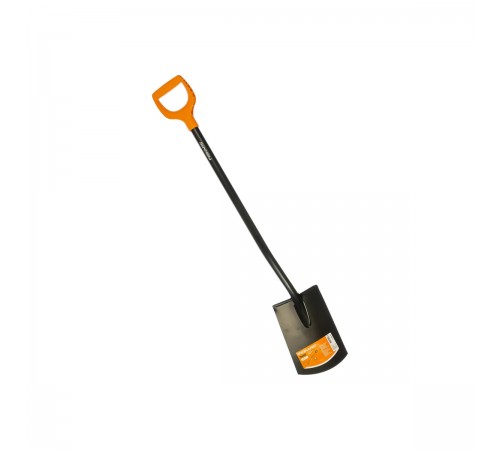 1026683 Лопата Fiskars садовая с закругленным лезвием Solid