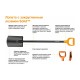 1026683 Лопата Fiskars садовая с закругленным лезвием Solid