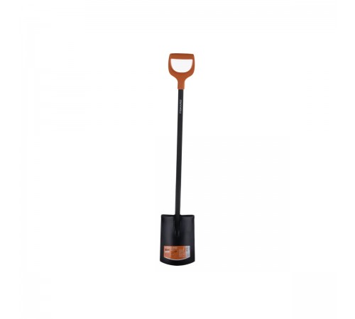 1026683 Лопата Fiskars садовая с закругленным лезвием Solid