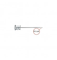 04260 Миксер FIT для строительных смесей оцинкованный хвостовик SDS-PLUS 100х600мм Профи