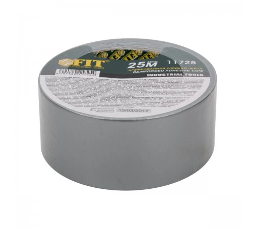 11725 Лента клейкая универсальная армированная Ductape FIT 48мм х25м