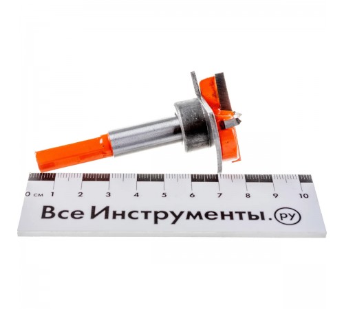 36517 Сверло Форстнера (фреза) с карбидными вставками с ограничителем глубины 35мм
