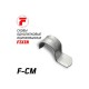2-2-4-2309 Скоба однолапковая FIXPISTOLS F-CM16-17 метал. оцинк. (Широкая) (100шт/уп)