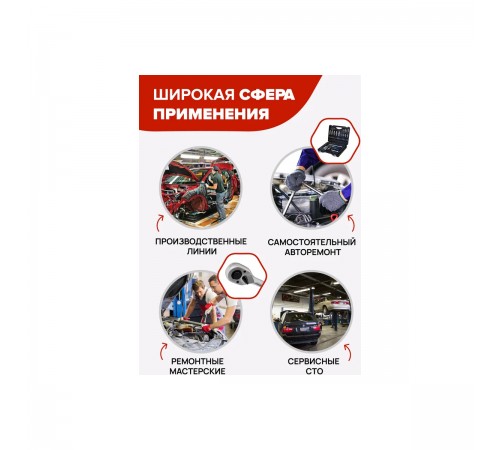 41082-5 Набор инструментов Forsage 108пр. 1/4&1/2 (4-32мм, 6-гран.)