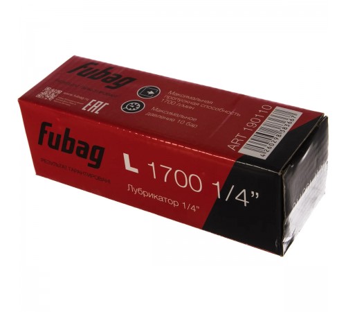 190110 Лубрикатор Fubag L 1700 1/4