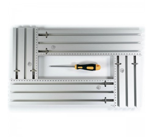 KT RJ200400 Фрезерный шаблон GlobalTOOLS 200х400мм. 2,6кг.