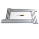 KT RJ7001000 Фрезерный шаблон GlobalTOOLS 700х1000мм. 6,7кг.