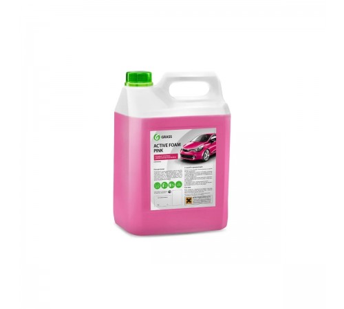 113121 Моющее средство для бесконтактной мойки GRASS Active Foam Pink концентрат 6 кг