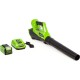 Воздуходувка GREENWORKS G40AB 40V аккумуляторная 2400807UB