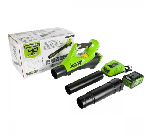 Воздуходувка GREENWORKS G40AB 40V аккумуляторная 2400807UB