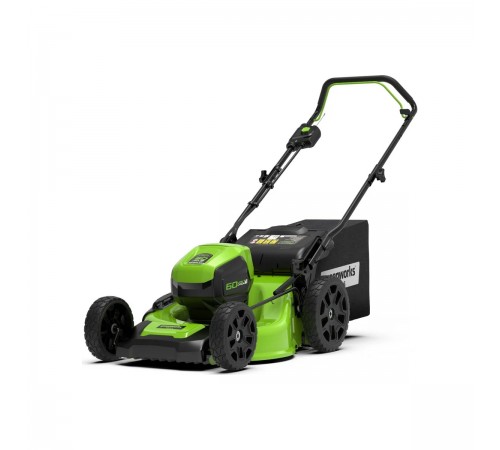 Газонокосилка аккумуляторная Greenworks GD60LM46HPK4 60V,46 см, б/щ