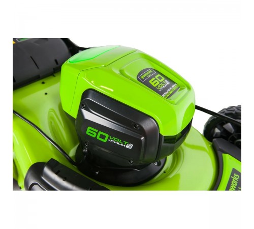 Газонокосилка аккумуляторная Greenworks GD60LM46HPK4 60V,46 см, б/щ