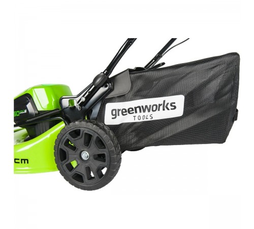 Газонокосилка аккумуляторная Greenworks GD60LM46HPK4 60V,46 см, б/щ