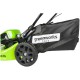 Газонокосилка аккумуляторная Greenworks GD60LM46HPK4 60V,46 см, б/щ
