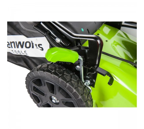 Газонокосилка аккумуляторная Greenworks GD60LM46HPK4 60V,46 см, б/щ