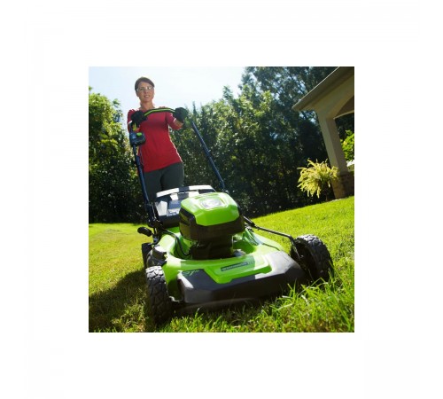Газонокосилка аккумуляторная Greenworks GD60LM46HPK4 60V,46 см, б/щ