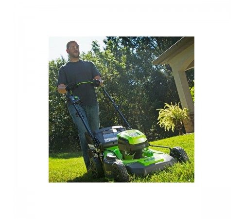 Газонокосилка аккумуляторная Greenworks GD60LM46HPK4 60V,46 см, б/щ