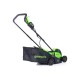 Газонокосилка аккумуляторная Greenworks GD24LM33K4 33см