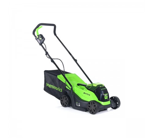 Газонокосилка аккумуляторная Greenworks GD24LM33K4 33см