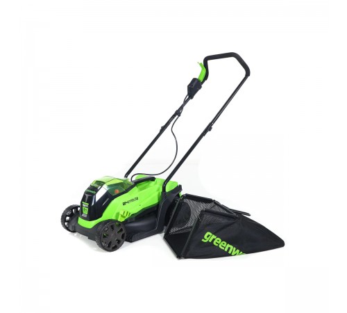 Газонокосилка аккумуляторная Greenworks GD24LM33K4 33см