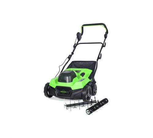Аэратор-скарификатор аккумуляторный Greenworks GD40SC38II 40V (без АКБ и ЗУ) 2517607